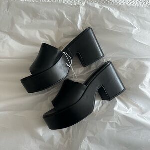 Target Platform Chunky Mules NWT (SIZE 9 WOMEN’S) - A New Day